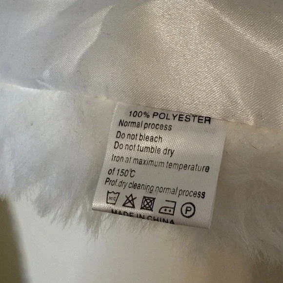 Faux Fur Shawl Wrap Fall/Winter Bridal Shrug - Picture 6 of 9